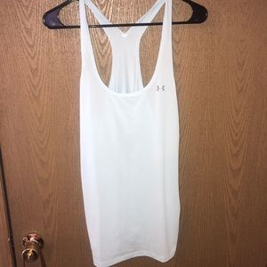 Under armor baby blue tank top